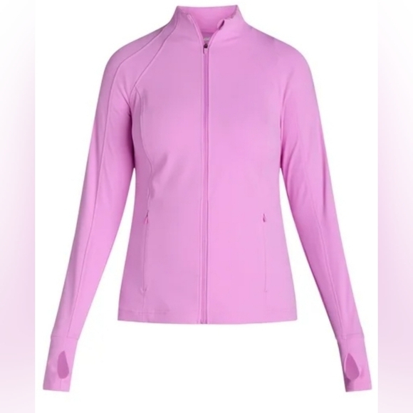 Jackets & Blazers - Jacket in "Fleur" Size Medium 8-10 Purplish Active Running Nylon Spandex New